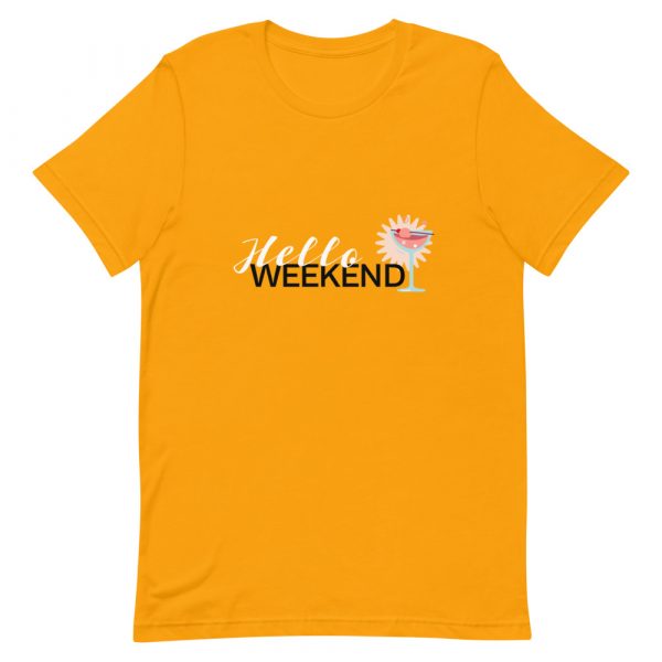 Shirt With Saying - unisex staple t shirt gold front 626b84d1ac257