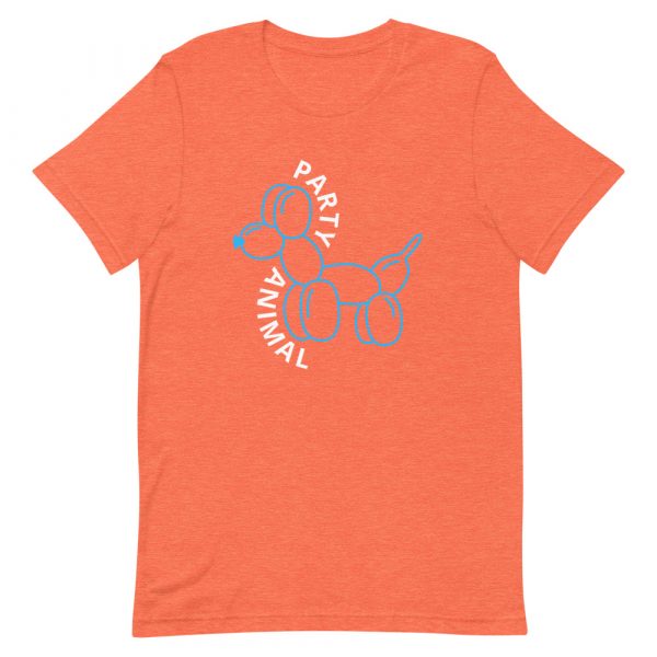 Shirt With Saying - unisex staple t shirt heather orange front 626b8d8564f72