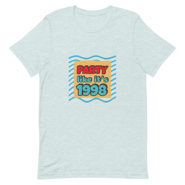 Shirt With Saying - unisex staple t shirt heather prism ice blue front 626b6ad66938f