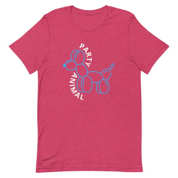 Shirt With Saying - unisex staple t shirt heather raspberry front 626b8d85645e9
