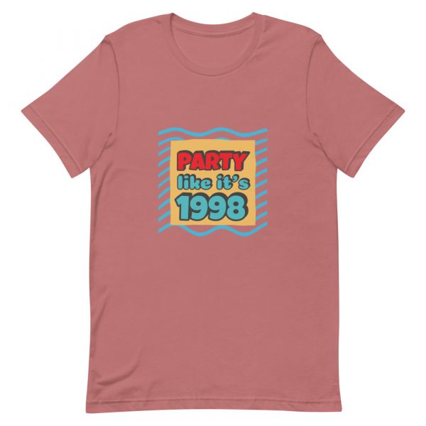 Shirt With Saying - unisex staple t shirt mauve front 626b6ad66641a