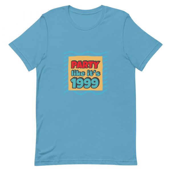 Shirt With Saying - unisex staple t shirt ocean blue front 626b691199a5d