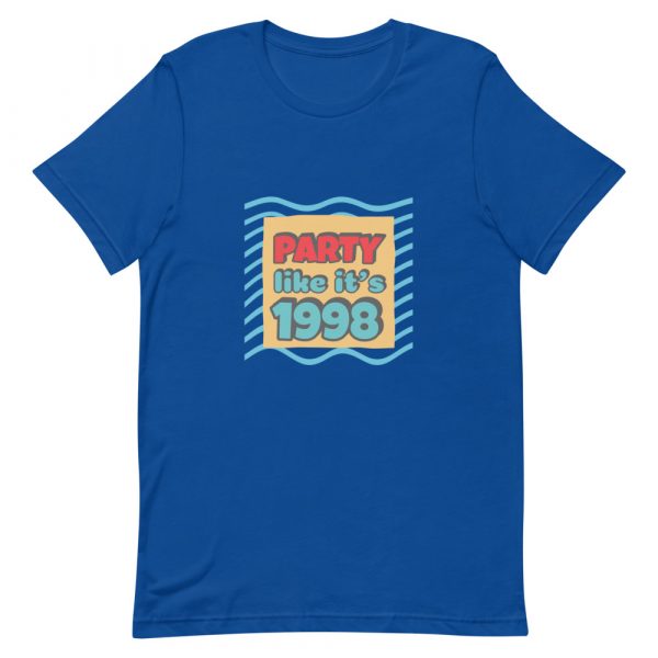 Shirt With Saying - unisex staple t shirt true royal front 626b6ad66525e