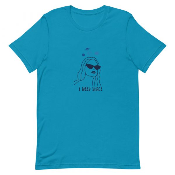 Shirt With Saying - unisex staple t shirt aqua front 62720d0a1cf20