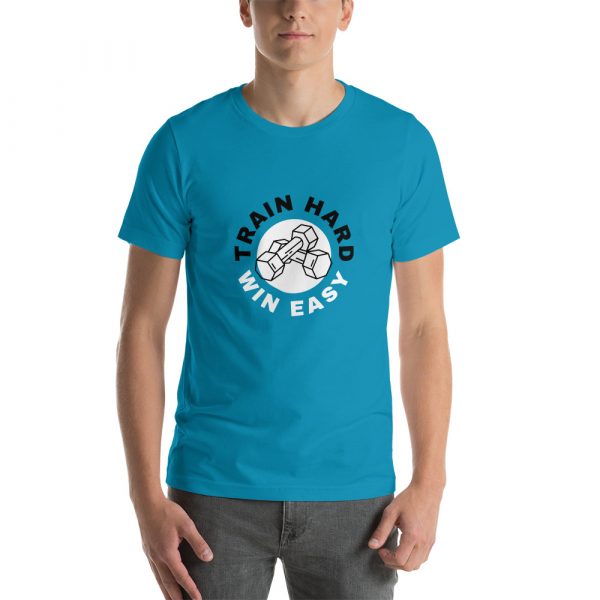 Shirt With Saying - unisex staple t shirt aqua front 628c7202f2586
