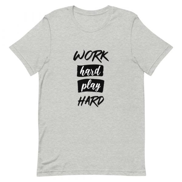 Shirt With Saying - unisex staple t shirt athletic heather front 627367af0082d