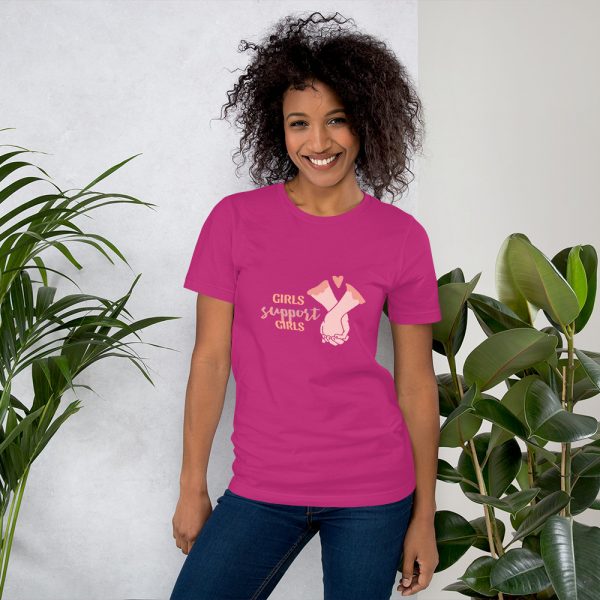 Shirt With Saying - unisex staple t shirt berry front 626e045839f95