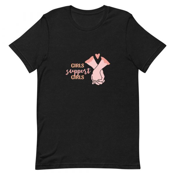 Shirt With Saying - unisex staple t shirt black heather front 626e04583bfd2