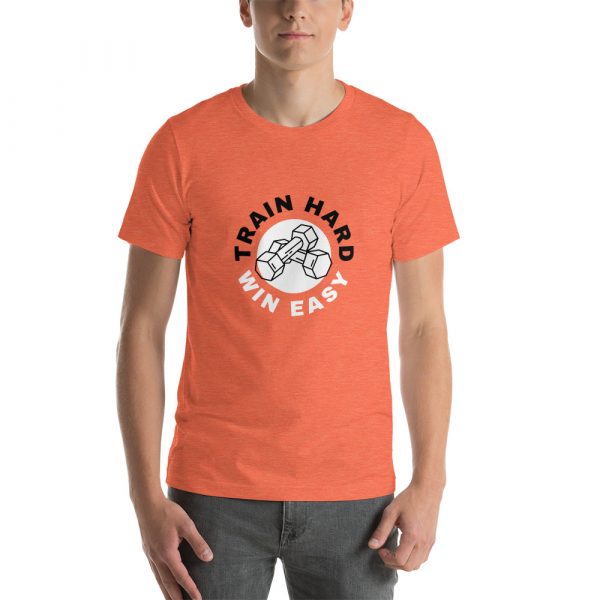 Shirt With Saying - unisex staple t shirt heather orange front 628c720300ca0