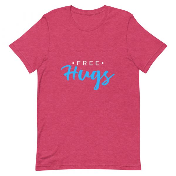 Shirt With Saying - unisex staple t shirt heather raspberry front 628b1455657a5