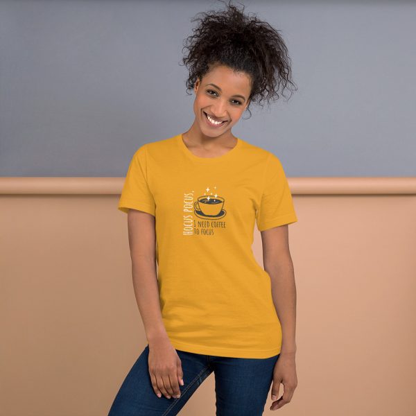 Shirt With Saying - unisex staple t shirt mustard front 6284638e58771