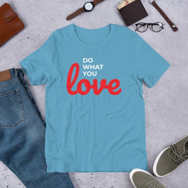 Shirt With Saying - unisex staple t shirt ocean blue front 6273624f581bd