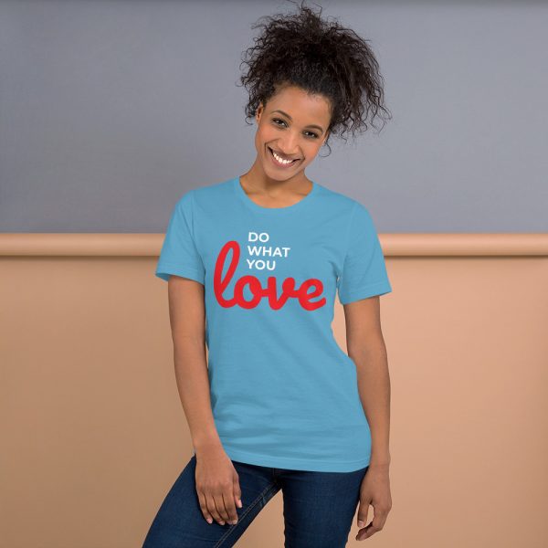 Shirt With Saying - unisex staple t shirt ocean blue front 6273624f59421