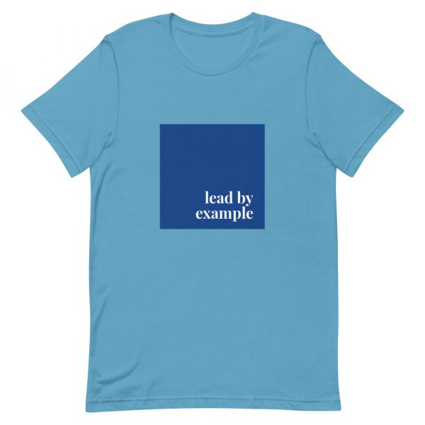Shirt With Saying - unisex staple t shirt ocean blue front 6280a91c57871