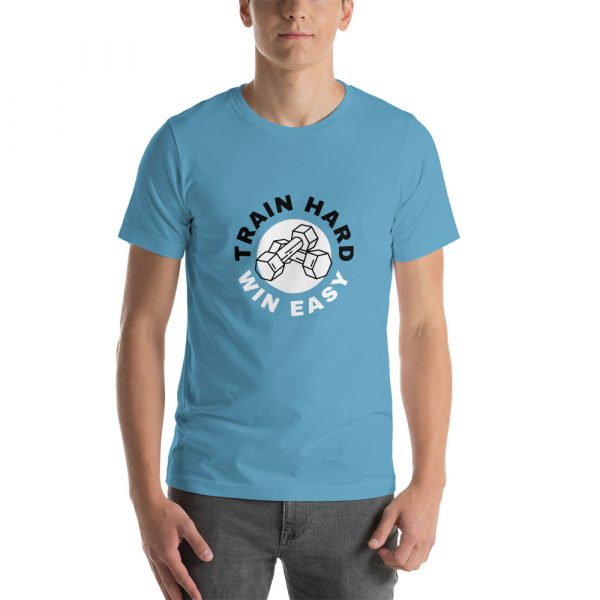 Shirt With Saying - unisex staple t shirt ocean blue front 628c720301936