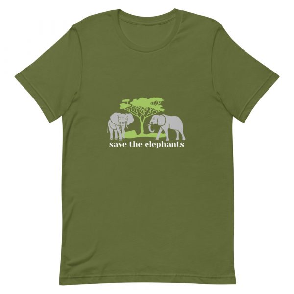 Shirt With Saying - unisex staple t shirt olive front 6289db6e01919