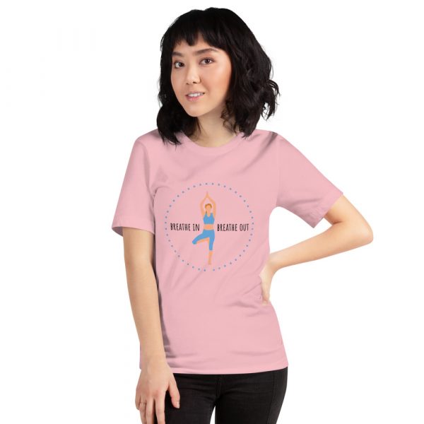 Shirt With Saying - unisex staple t shirt pink front 626f6481a70ca