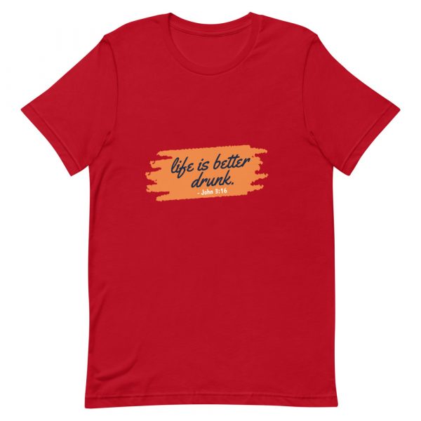 Shirt With Saying - unisex staple t shirt red front 626f5c23cd17f