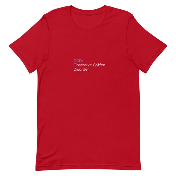 Shirt With Saying - unisex staple t shirt red front 62888f798d32a