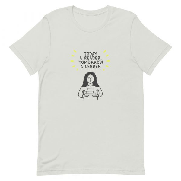 Shirt With Saying - unisex staple t shirt silver front 628c689496214