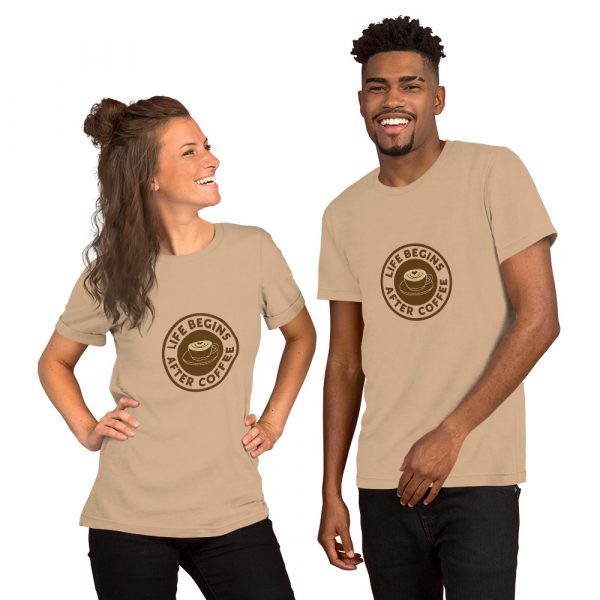 Shirt With Saying - unisex staple t shirt tan front 62845a7dcaef2