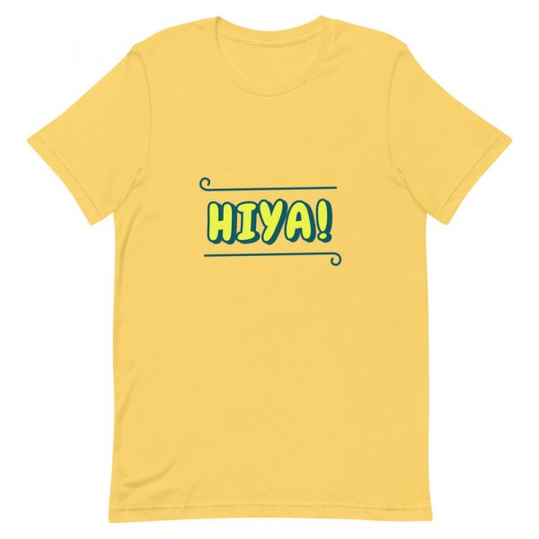 Shirt With Saying - unisex staple t shirt yellow front 627207e0dfcce