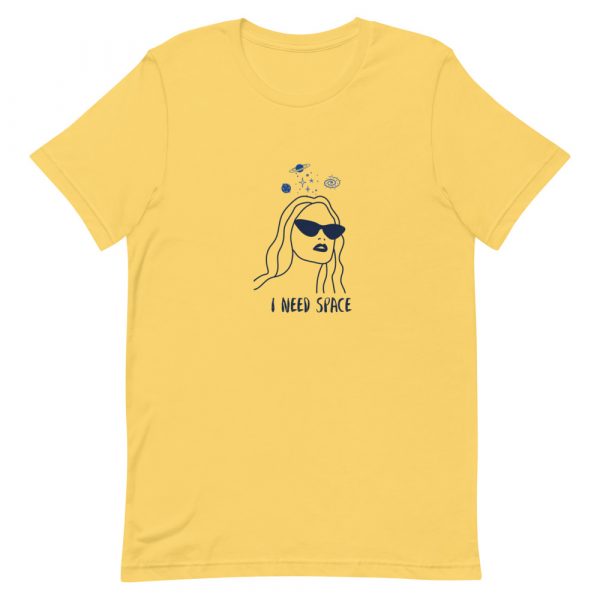 Shirt With Saying - unisex staple t shirt yellow front 62720d0a1e1ac