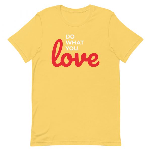 Shirt With Saying - unisex staple t shirt yellow front 6273624f60682