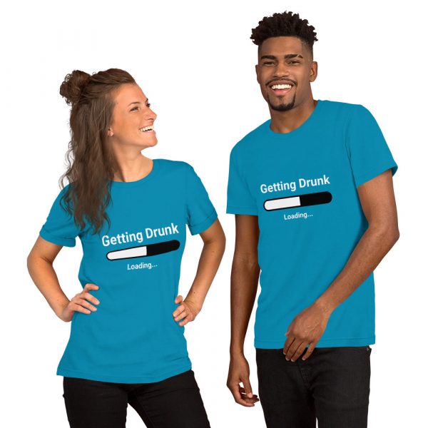 Shirt With Saying - unisex staple t shirt aqua front 629c0fe2575bb