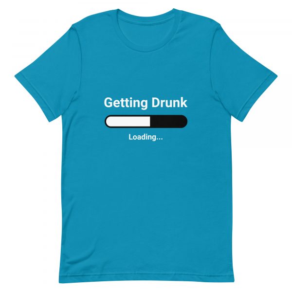 Shirt With Saying - unisex staple t shirt aqua front 629c0fe25c288