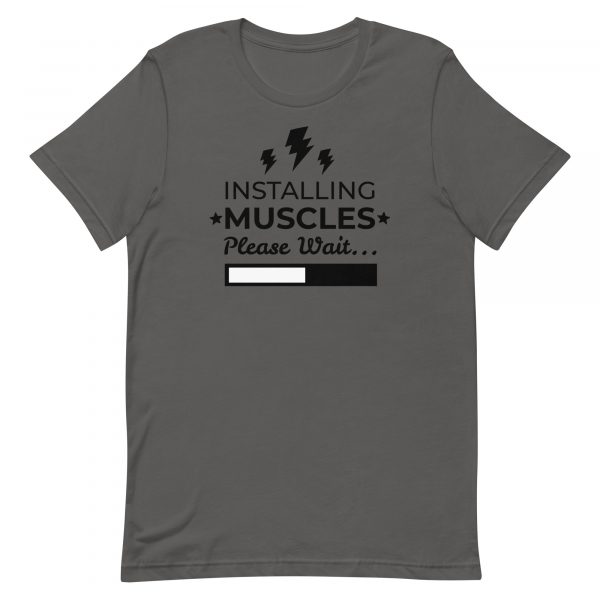 Shirt With Saying - unisex staple t shirt asphalt front 62971256a2700
