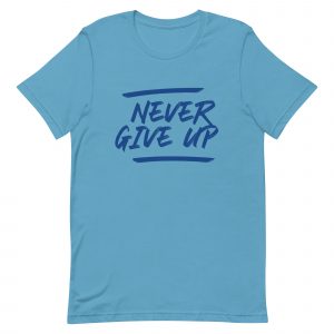 Shirt With Saying - unisex staple t shirt ocean blue front 629857ea16434