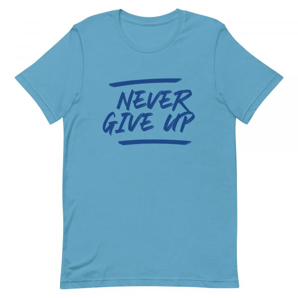 Shirt With Saying - unisex staple t shirt ocean blue front 629857ea16434