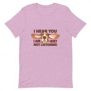 Shirt With Saying - unisex staple t shirt heather prism lilac front 62cfc22a8c8d1