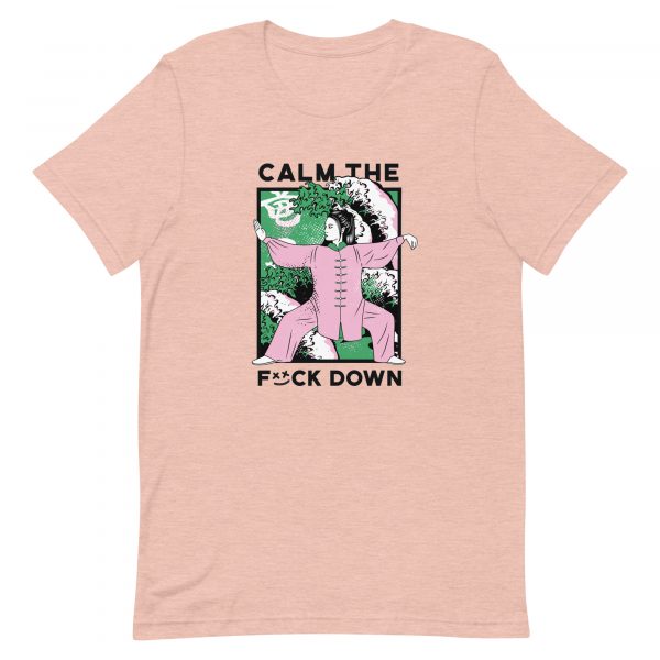 Shirt With Saying - unisex staple t shirt heather prism peach front 62c3e0f6d089e