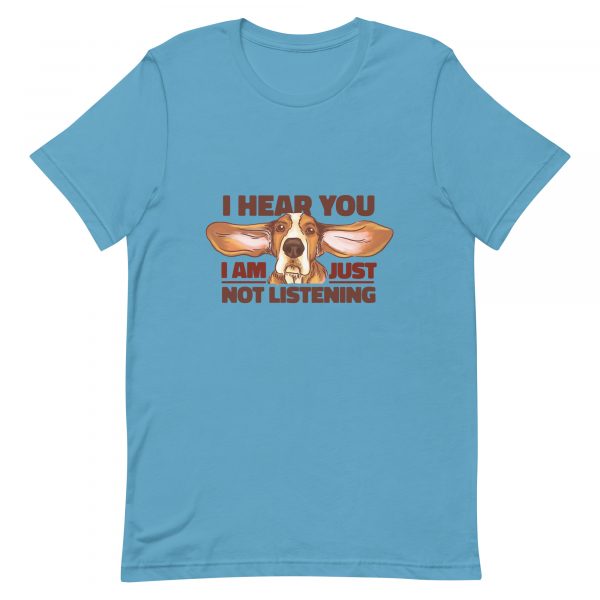 Shirt With Saying - unisex staple t shirt ocean blue front 62cfc22a91efe