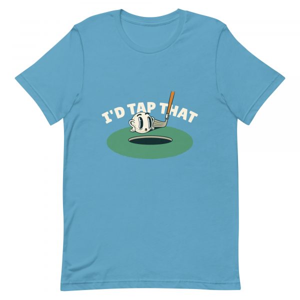 Shirt With Saying - unisex staple t shirt ocean blue front 62d27119f1654