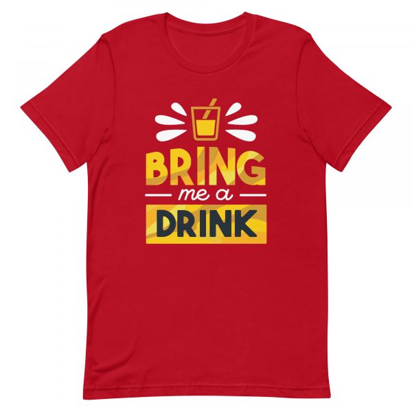 Shirt With Saying - unisex staple t shirt red front 62be8e70caff0