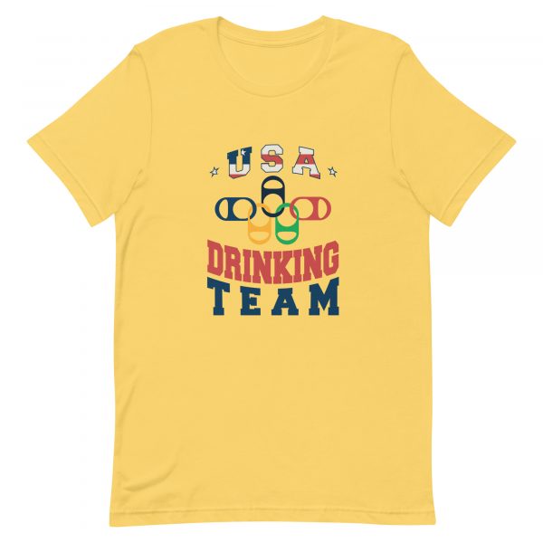 Shirt With Saying - unisex staple t shirt yellow front 62be83ffe0608
