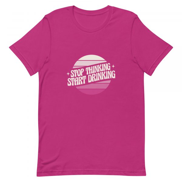 Shirt With Saying - unisex staple t shirt berry front 6306e9c20073e