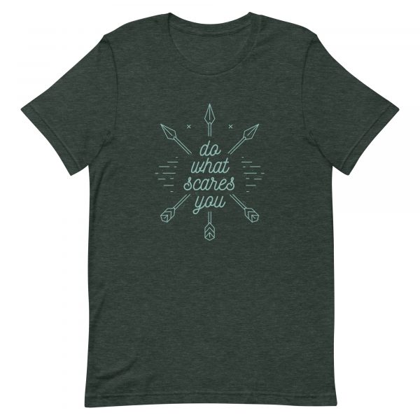 Shirt With Saying - unisex staple t shirt heather forest front 630af0f21fe31