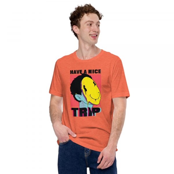 Shirt With Saying - unisex staple t shirt heather orange front 62f60c78deb24