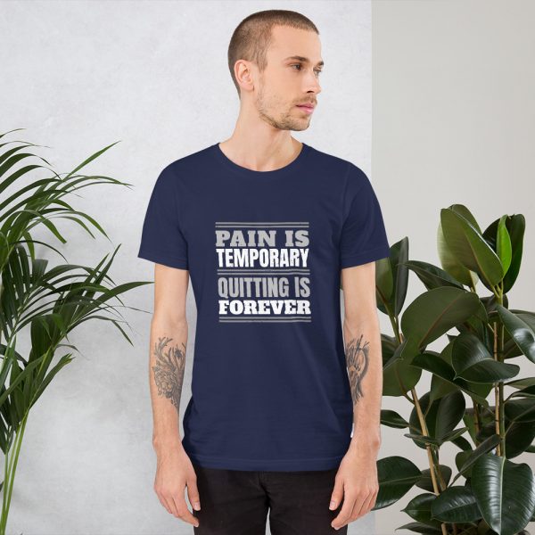 Shirt With Saying - unisex staple t shirt navy front 6309c67776551