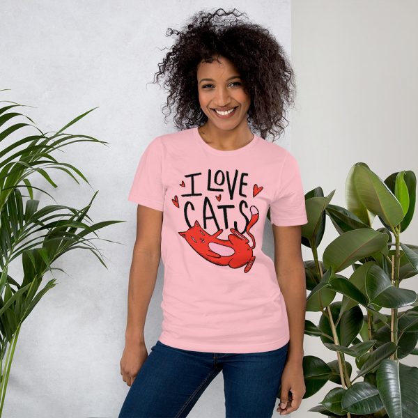 Shirt With Saying - unisex staple t shirt pink front 62ec70ded30be