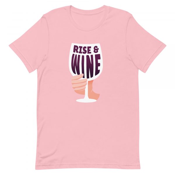 Shirt With Saying - unisex staple t shirt pink front 630461910d5b6