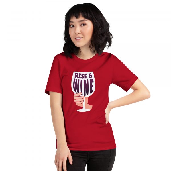 Shirt With Saying - unisex staple t shirt red front 630461910831e