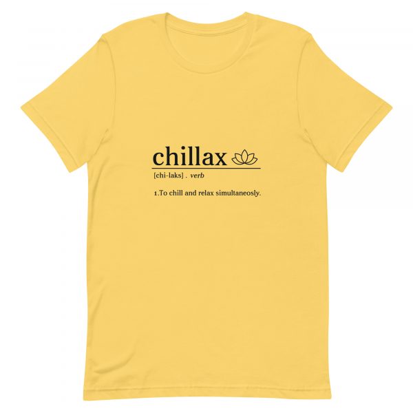 Shirt With Saying - unisex staple t shirt yellow front 62f61193cb432