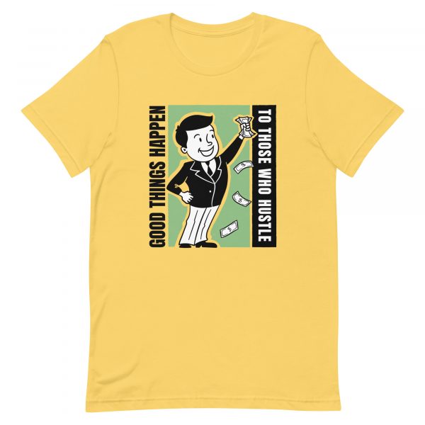 Shirt With Saying - unisex staple t shirt yellow front 630884b5853fe