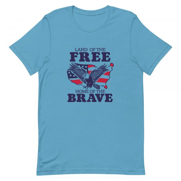 Shirt With Saying - unisex staple t shirt ocean blue front 6312f20994d49