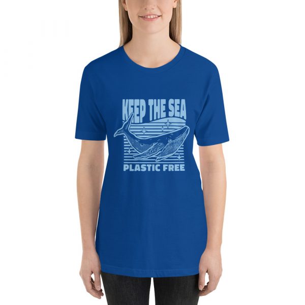 Shirt With Saying - unisex staple t shirt true royal front 63119cff91796